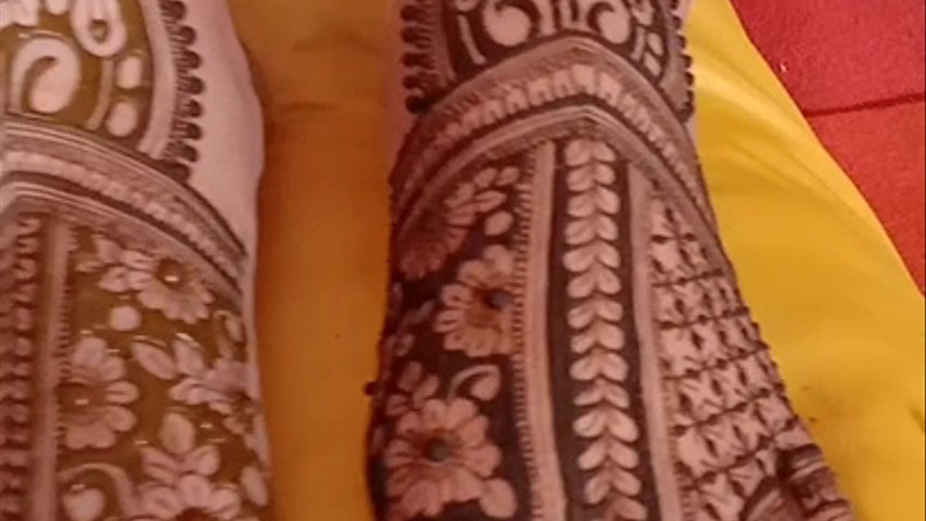 Bridal mehendi 