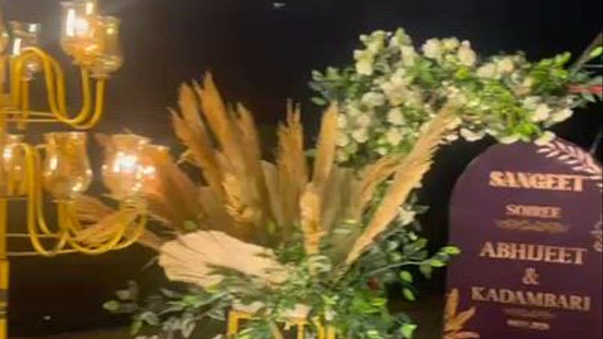 Sangeet decor