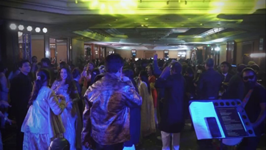 Shikha&Abhishek Wedding Performance