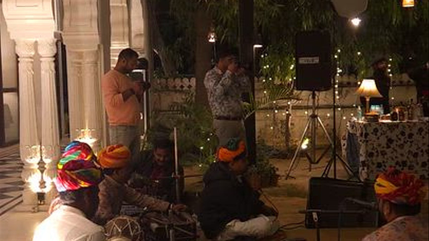Langha performance for Pre-wedding night