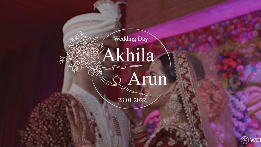 Akhila weds Arun Wedding