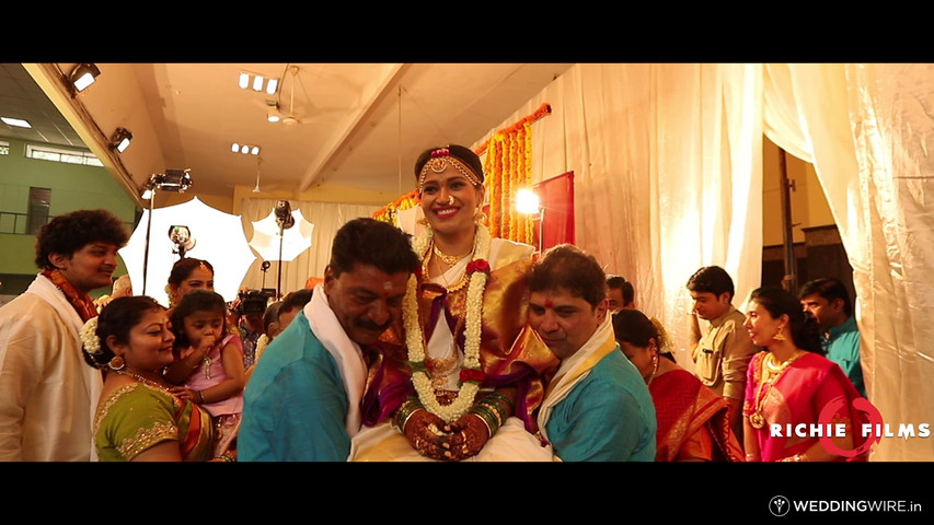 Brides entry video 