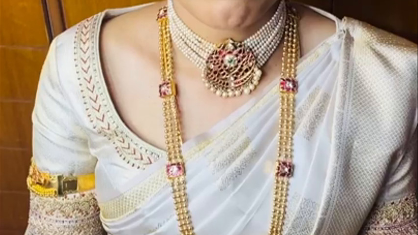 Bridal Muhurtham look