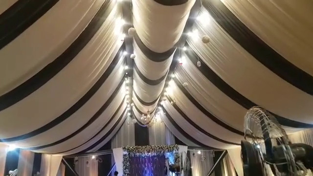 Wedding tent Décor