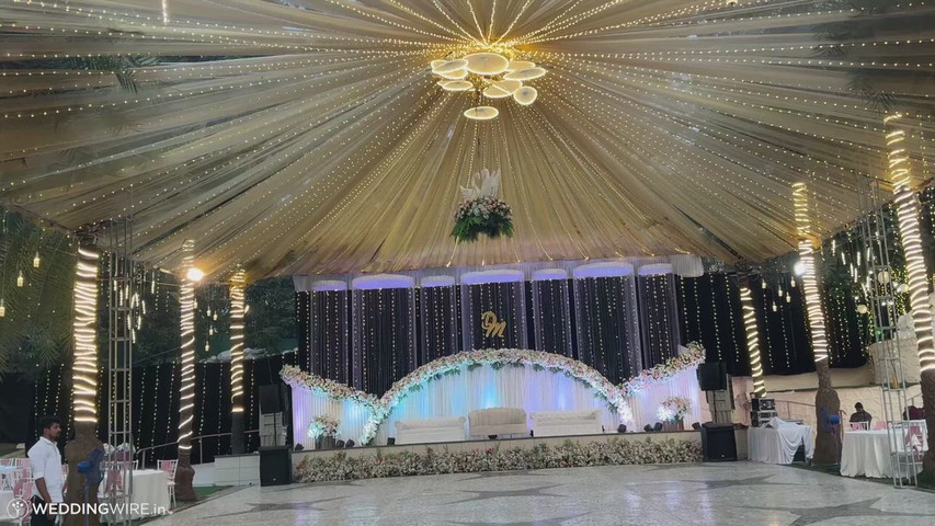 Stage and wedding decor