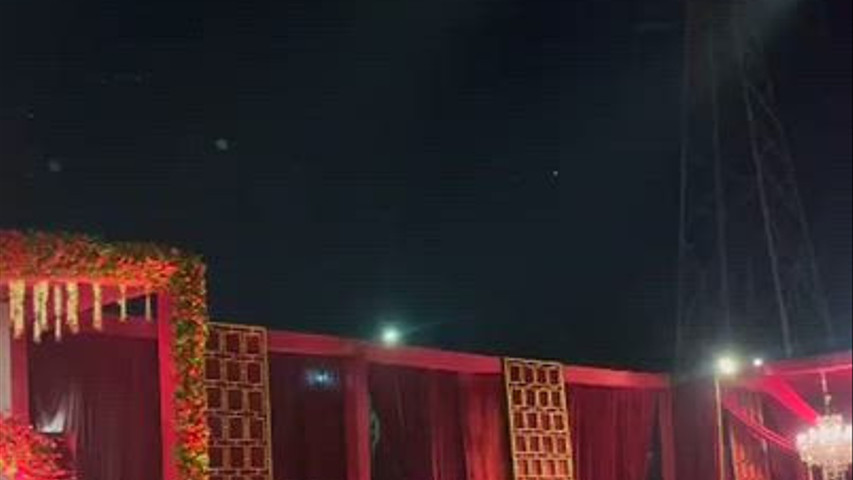 Stage and wedding decor