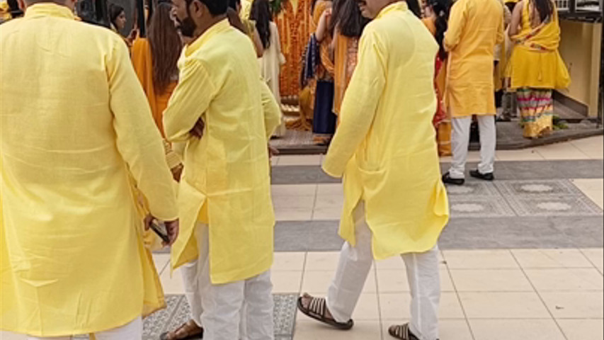 Haldi event 