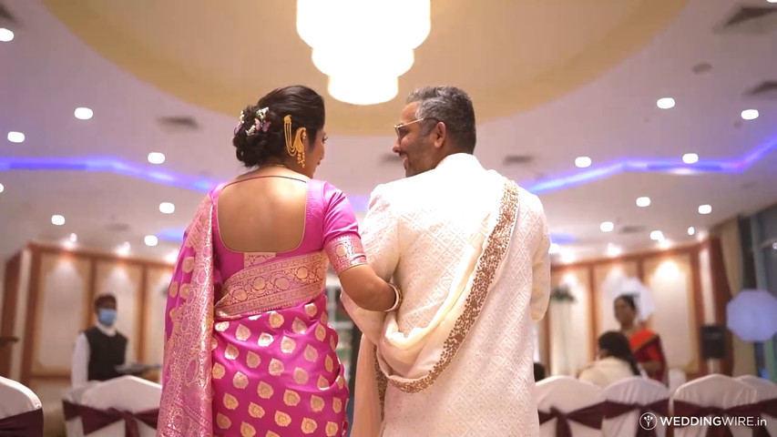 Wedding teaser of shiladitya and shinjini managed executed by team bandhan crafting memories 