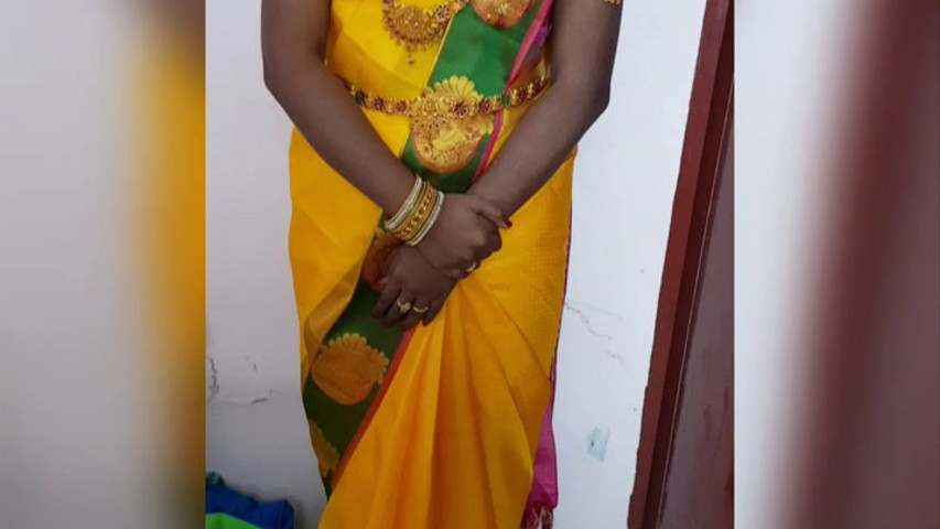 Sivagangai bride's entire look 