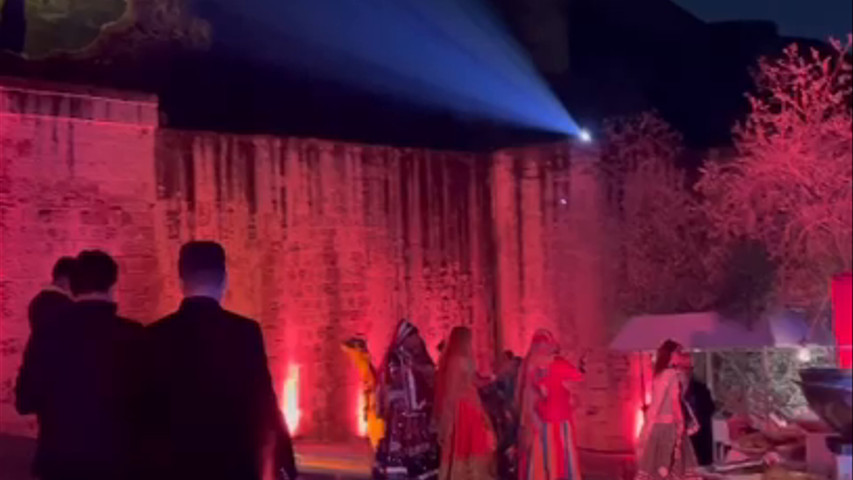 Kamla Pasand daughter's engagement At Mehrangarh Fort, Jodhpur