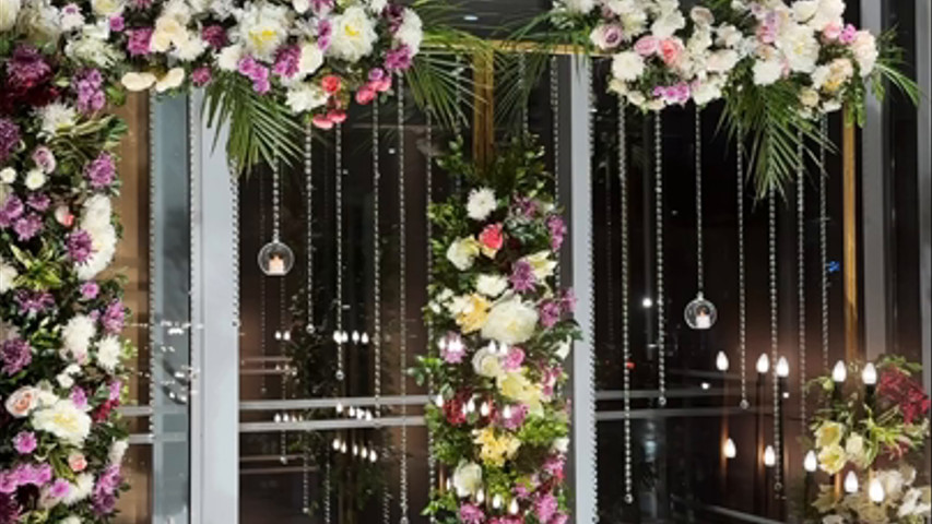 Mesmerizing Engagement Decor - Hyatt Regency, Lucknow