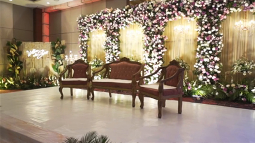 Behind The Scenes- Dreamy Pastel Nikah Setup At Hilton, Lucknow