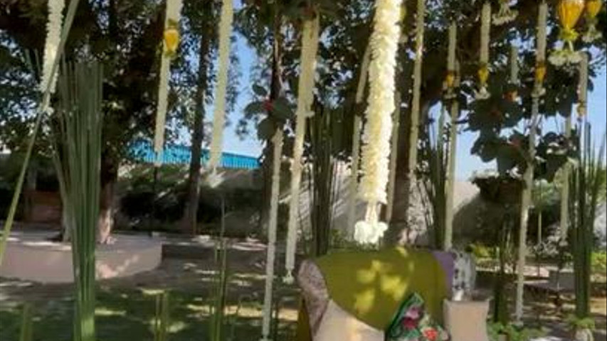Decoration Mahndi style 