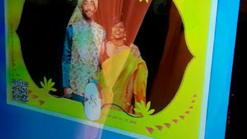 The digital mirror photobooth Goa