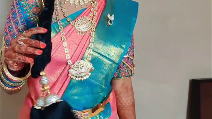 Bridal Makeup, Hairstyle and Jewellery