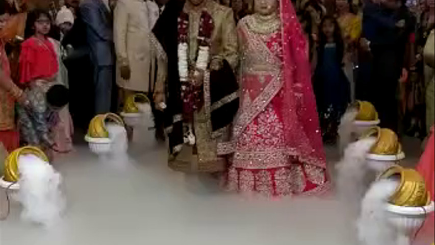 Wedding entry