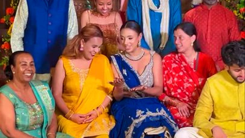 Mohak mehendi bridal work