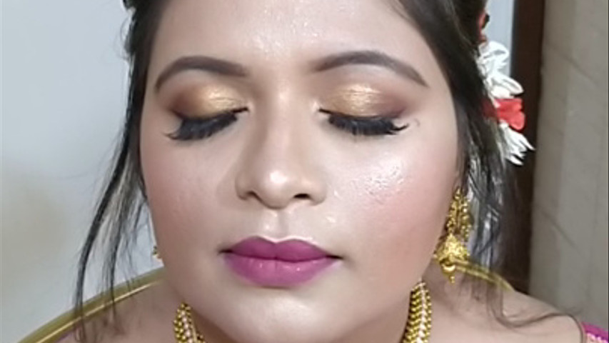 glowing makeup