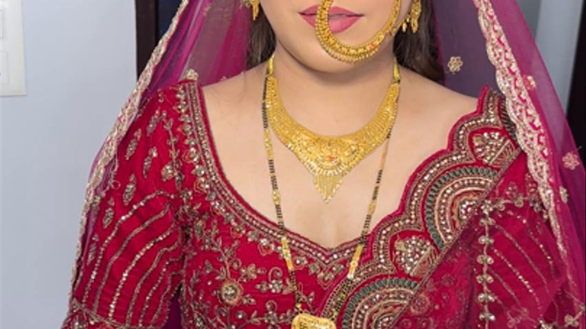 Reception bride sheetal