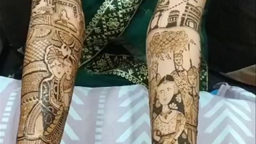 Ravi Mehandi Art