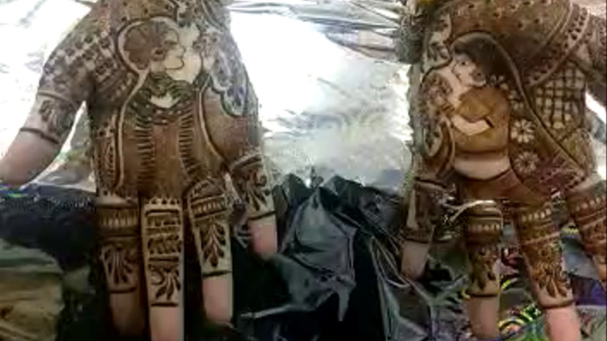 Ravi Mehandi Art