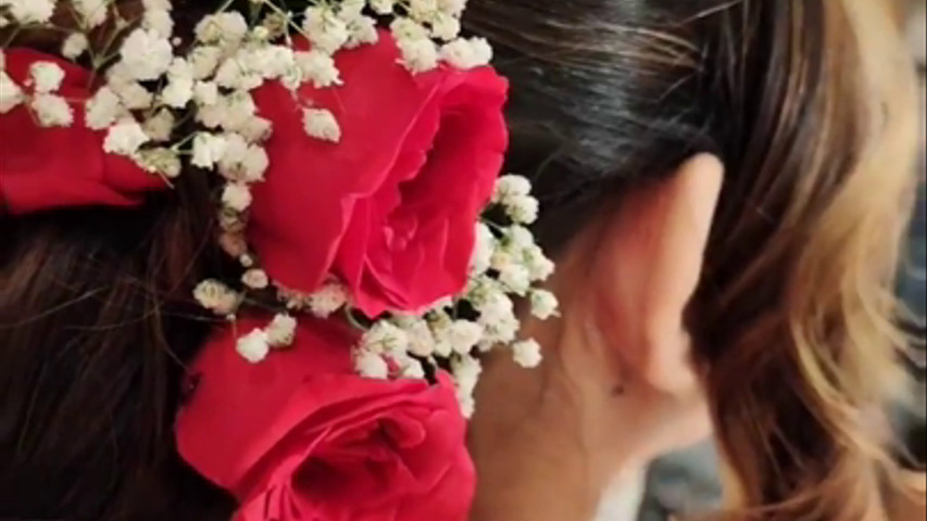 Bride Getting Ready