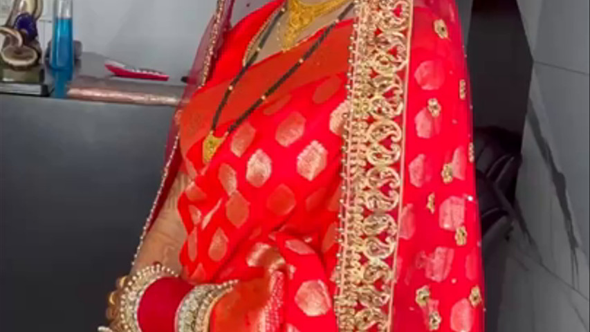 Garhwali Reception Bride 