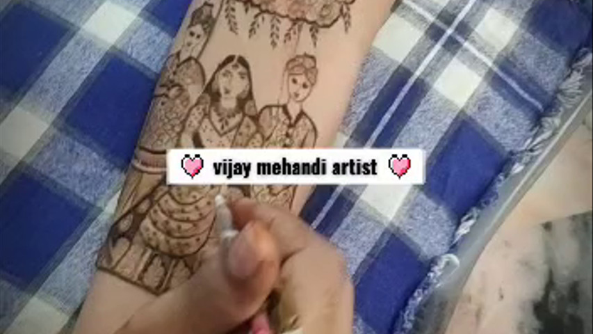 Vijay Mehandi Artist, Jaipur 