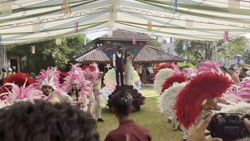 Bride groom Entry