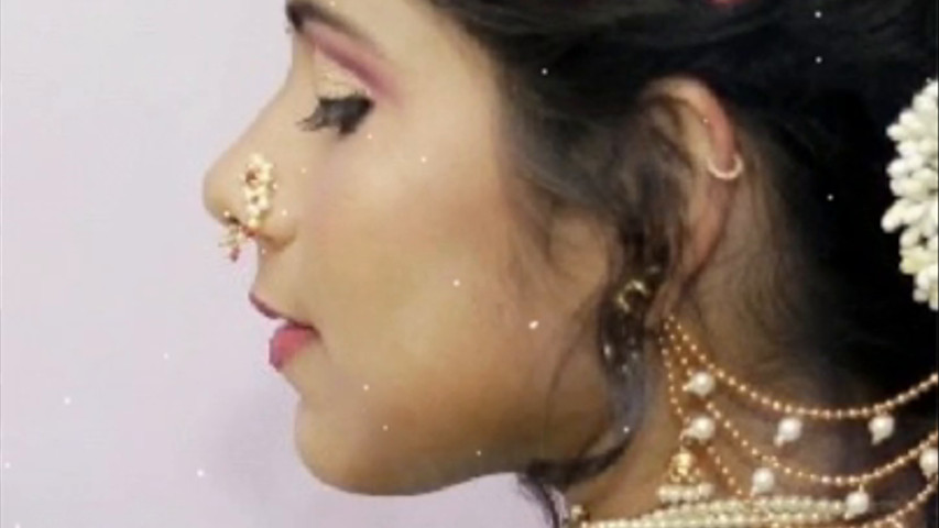 Maharashtrain Bridal look 