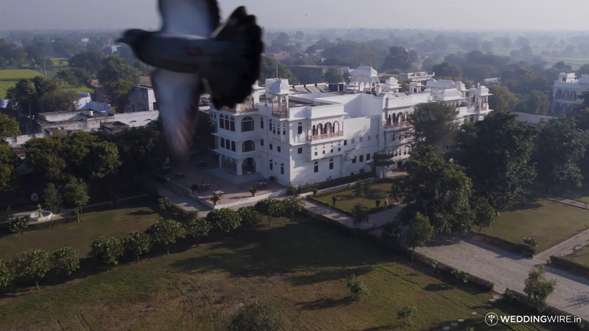 Talabgaon Castle - Bird's eye View