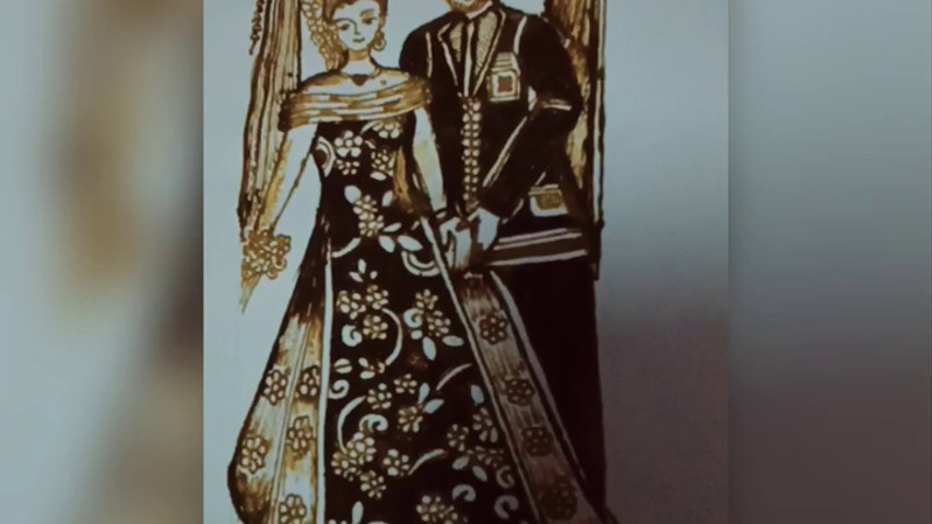 Bride and groom design 