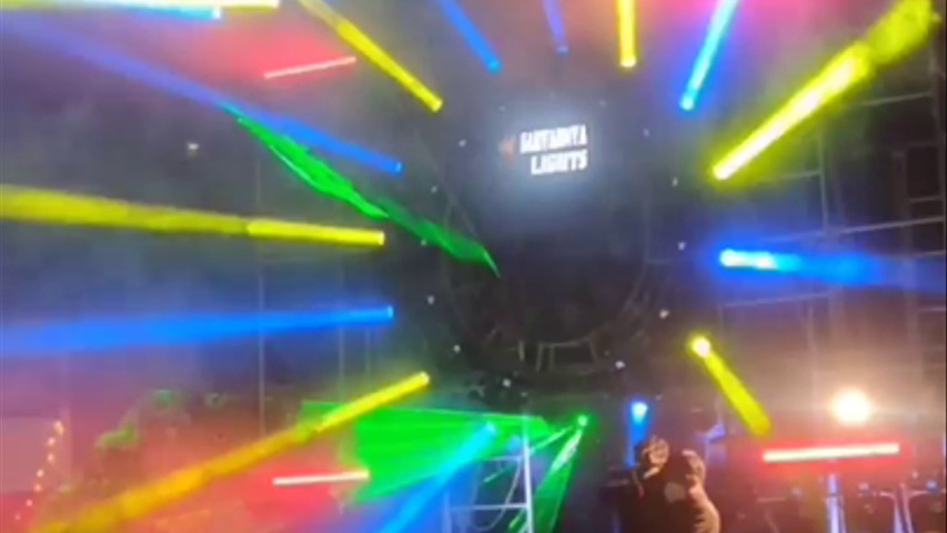 Live Setup With amazing lights