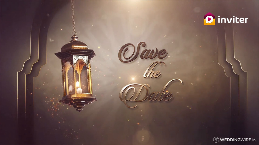 Muslim Wedding Video Invitation by inviter