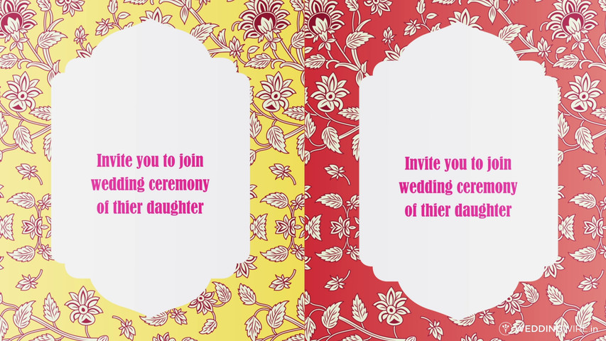 Album Wedding Invitation