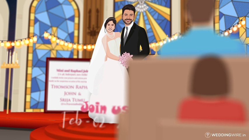 Christian wedding invites