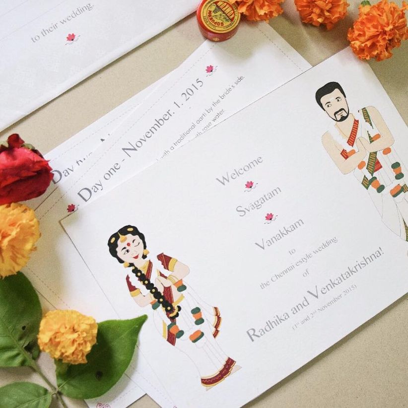 Simple South Indian Wedding Invitation Wordings For Friends