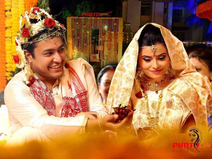 Dede Queens: Simple Assamese Wedding Card