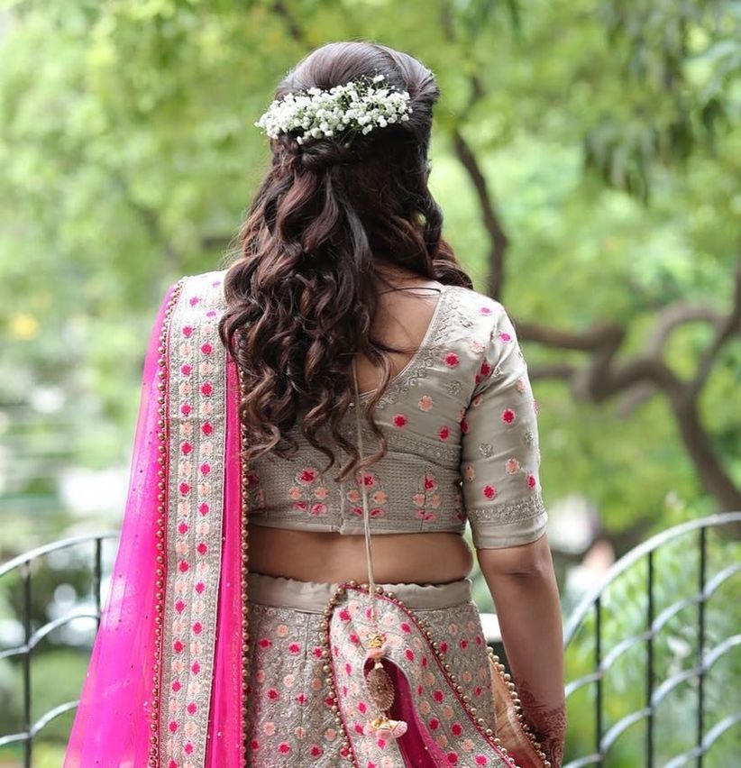 8 Hairstyles for Indian Wedding Reception to Set You Apart ...