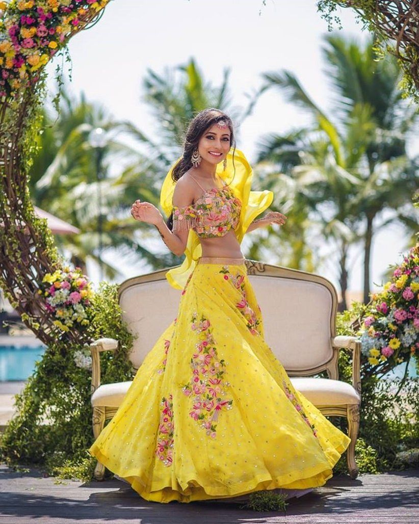 8 Breathtaking Haldi Dresses for Brides and Bridesmaids to