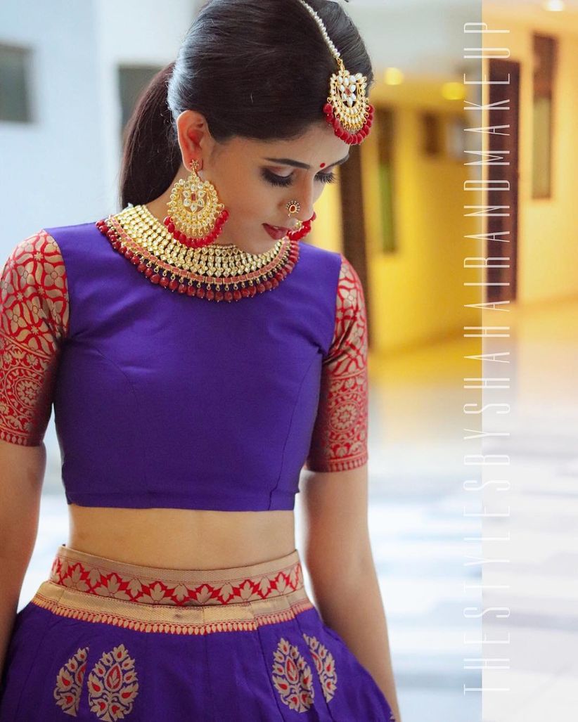 9 hairstyles for lehenga that will amp up your outfit to another level