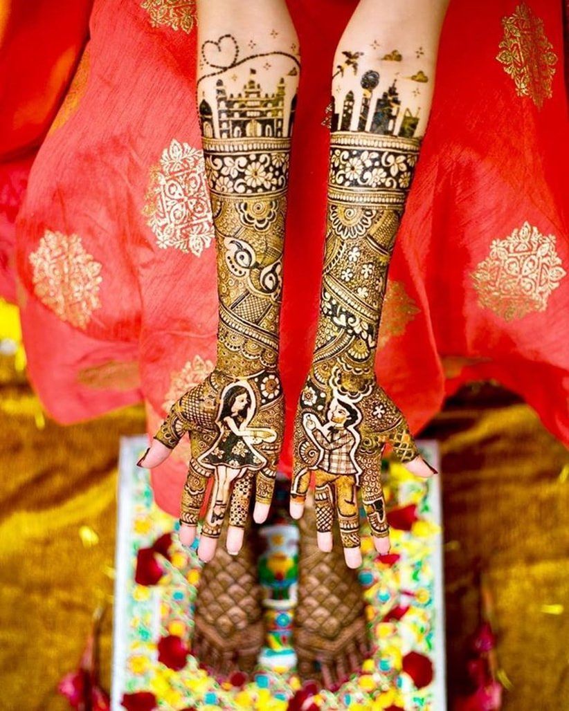 12 Henna  Designs  To Etch Your Exhilarating Love Story On 