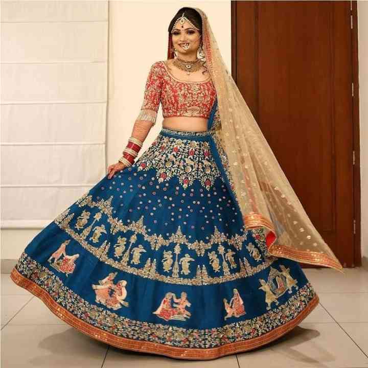 ghagra choli from saree