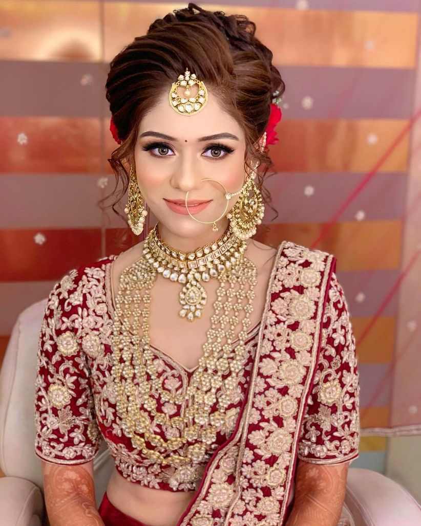 here are some indian bridal makeup images to give you some
