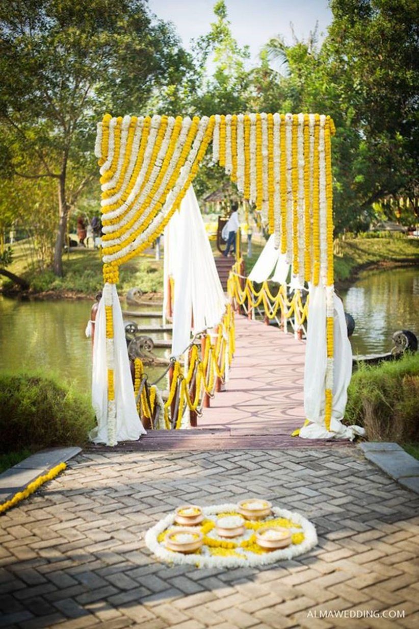 Make Your Grand Entrance in Style with These Marriage Gate Decoration Ideas