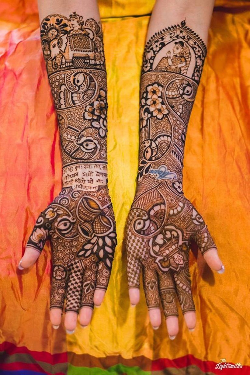 Top 40 Engagement Mehndi Designs for the 2023 Bride - Fashionisk
