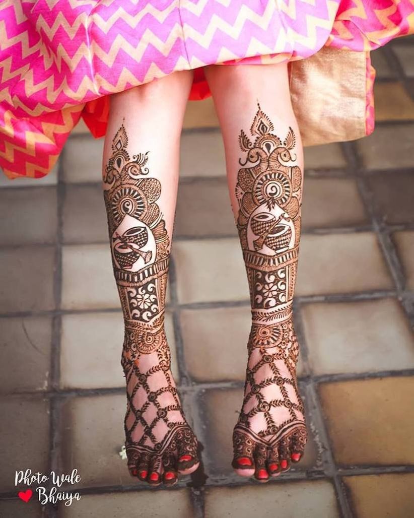 50 Modern Bridal Mehndi Designs That A Bride Of Today Can Pull Off