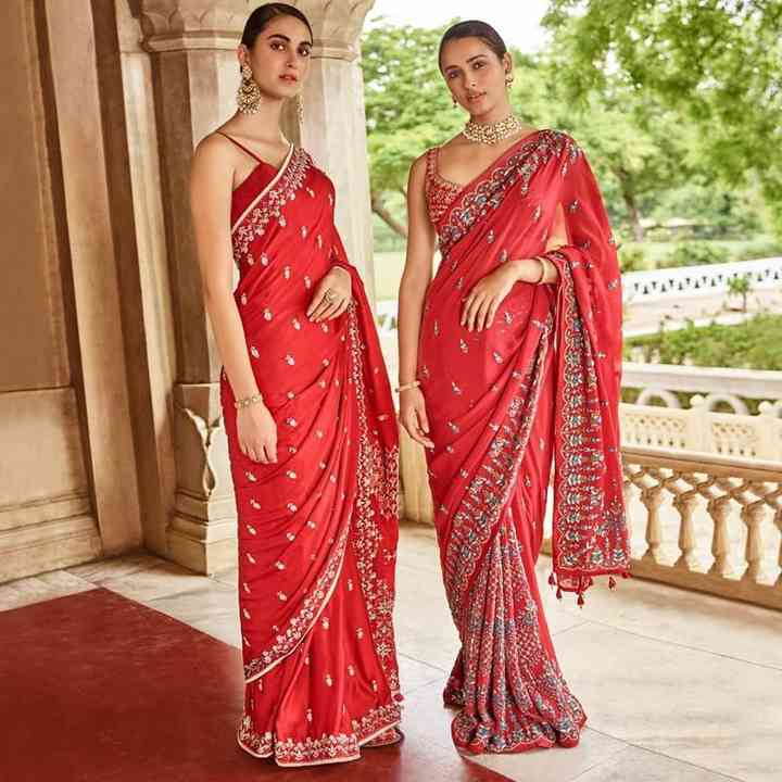 sarees to wear in wedding