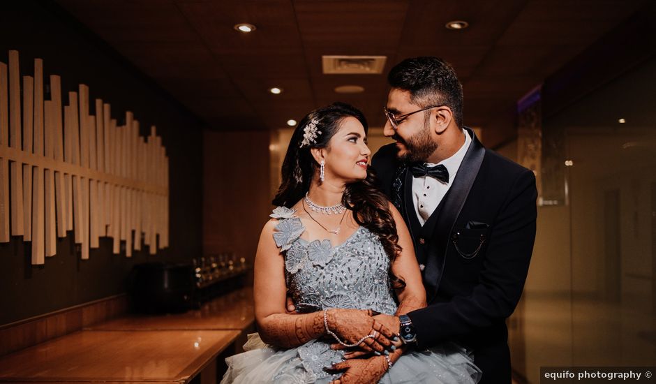 Pranav and Prachi's wedding in Mumbai, Maharashtra