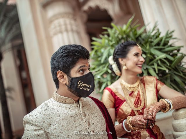 Sara and Sharath&apos;s wedding in Bangalore, Karnataka 21
